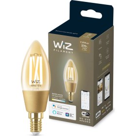 Resim Wiz 25W Sarı-Beyaz Ambiyans E14 Akıllı Filament Ampul (C35) 