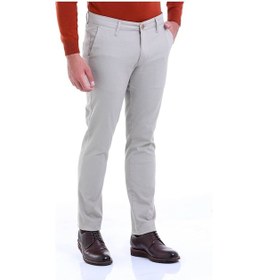 Resim Hatemoğlu Gri Regular Fit Düz Paça Kanvas Pantolon Gri 