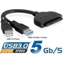 Resim Grains Global 4537 USB 3.0 2.5' Inç Sata SSD HDD Hard Disk Çevirici Dönüştürücü Adaptör Kablosu 