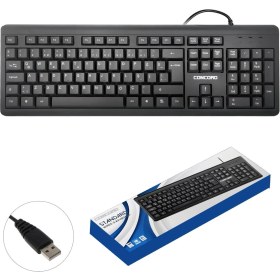Resim Concord C-73 Kablolu Klavye Q Türkçe Standart 