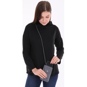 Resim Erkan İçen Design Koyu Gri Erkan Içen Design / Omuz Çantası / Cep Telefonluk / Kartlık 