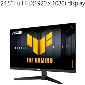 Resim ASUS TUF GAMING VG259Q5A 24.5 FAST IPS 1920x1080 0.3ms 200Hz 300cd DP HDMI Hoparlör VESA 3YIL ELMB SYNC Monitör 