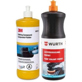 Resim 3M Kalın Pasta 946 Ml-würth Boya Koruma Perfect 1 Lt Pasta Cila Seti 