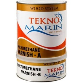 Resim Teknomarin Poliüretan Şeffaf Parlak Vernik 1kg 