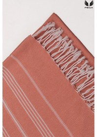 Resim Pega Sultan Peştamal %100 Koton Turuncu Plaj Havlusu 90 x 170 CM 