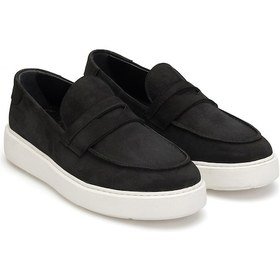 Resim Mocca Erkek Derı Loafer Siyah 