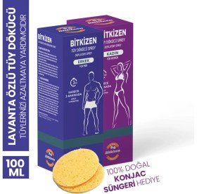 Resim Bitkizen Erkek & Kadın İkili Tüy Dökücü ve Azaltıcı Sprey 100 ml 