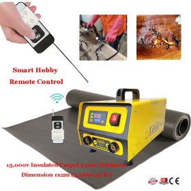 Resim Lavat Smart Hobby Fraktal Ahşap Yakma Makinesi (Lichtenberg Cihazı + Uzaktan Kumanda + Yalıtımlı Halı) 