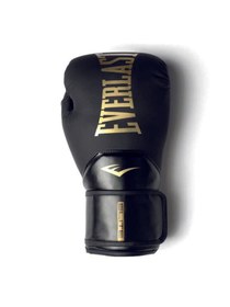 Resim Everlast Elite 2 14oz Siyah/Gold Boks Eldiveni - Siyah / 14OZ 