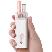 Resim Çok Amaçlı Temizleyici Kit ve Telefon Standı 