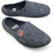 Resim Gezer Erkek Kışlık PU Rahat Taban Ev Bahçe Gondol Terlik 