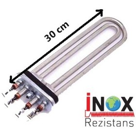 Resim Çamaşır Makinası Rezistansı İkili 30 Cm 1800X2=3600 W 