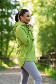 Resim Pikeur Rainjacket 1024 Kapüşonlu Su Geçirmez Kadın Yağmurluk Yeşil 
