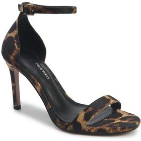Resim Nine West Isla3 5pr Leopar Kadın Topuklu Sandalet 000000000102012522 Kahverengi 