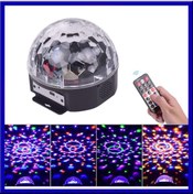 Resim alayımbari Crystral mp3 Led Magıc Ball Disko Topu- Projeksiyonlu Gece Lambası 