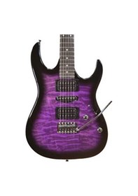 Resim Ibanez Grx70qa-tvt Transparent Violet Sunburst Elektro Gitar 
