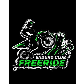 Resim Motokros Enduro Club Büyük Sırt Patch Yama 