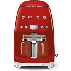 Resim Esmo Home Smeg DCF02RDEU Filtre Kahve Makinesi 50’s Style - Kırmızı 