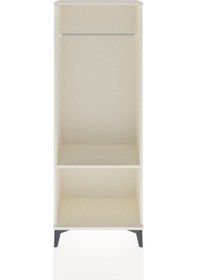 Resim Arges Dolap Tek Raflı Kapaklı Tek Askılı 60x30x163 Aytaşı-aytaşı Aytaşı 