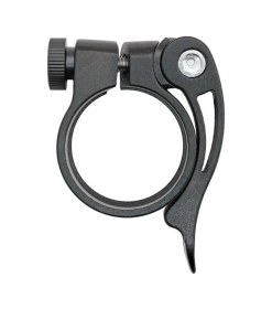 Resim Impact Bisiklet Sele Kelepçesi Sr-21, 34.9 Mm, Mandallı, Alüminyum, Siyah Renk Sele Kelepçesi Siyah 