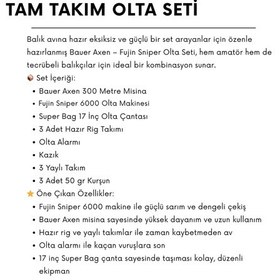 Resim Sazan Olta Seti Full Takım 