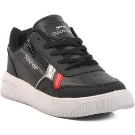 Resim Slazenger Majority G Siyah-beyaz Fermuarlı Kadın Spor Ayakkabı Beyaz 