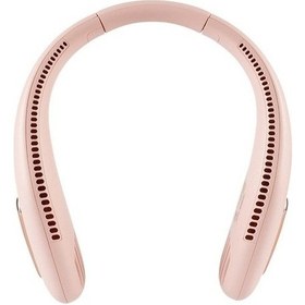 Resim Wt-f41 Boyun Fanı, Usb Şarj Edilebilir Mini Taşınabilir Giyilebilir Sessiz L3jflb Pembe 