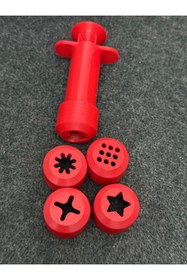 Resim Genel Markalar Çocuklar İçin Eğlenceli Şırınga Şeklinde Hamur ve Oyun Hamuru Şekillendirme Seti Sağlığa Uygun 