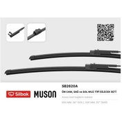 Resim Sılbak Sb2620a Sılecek Supurgesı 650 / 500mm Muz Tıp Volvo S40 V50 04 06 