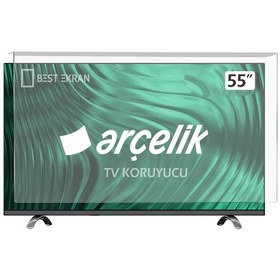 Resim Best Ekran Arçelik Uyumlu 55" 139 Ekran TV Ekran Koruyucu 