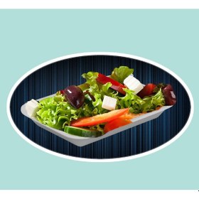 Resim Köpük Tabak 2000 Gr 150 Adet Beyaz 