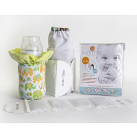 Resim WarmZe Taşınabilir Biberon Isıtıcısı Büyük Boy Yeşil Fil STD - STD / STD 