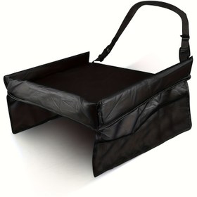 Resim 1 adet Çocuk Araba Koltuğu Seyahat Aktivite Masası, Çok Fonksiyonlu Depolama Araba Düzenleyici - Hafif Duvara Monte Tasarım, Sağlam Yapı, 39.88cm x 34.8cm, Uçaklar, Arabalar ve Aile Gezileri için Uygun 