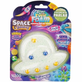 Resim NW NessiWorld Slimy Ever Gece Parlayan Köpük Slime Ufo 