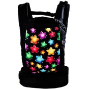 Resim Babalinbaby Siyah Yıldızlar Ergonomik Kanguru 