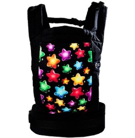 Resim Babalinbaby Siyah Yıldızlar Ergonomik Kanguru 