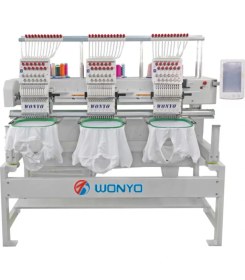 Resim Wonyo WYQ1203 3 Kafa 12 Iğne Nakış Makinesi (40CM x 50CM Işleme Alanı) 