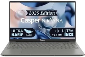 Resim Casper Nirvana X600 Ryzen5-7430U 8GB 1TB SSD 15.6" Freedos Laptop X600.7430-8F00X-G-F 