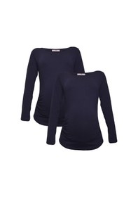 Resim Luvmabelly Myra2302_2302 Hamile Tshirt Seti 