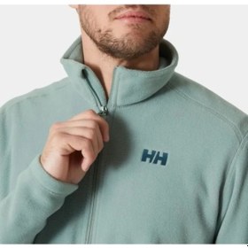 Resim Helly Hansen Hh Zippy Erkek Tam Fermuarlı Açık Yeşil Polar Hh..12007hha.489 001 