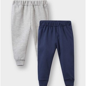 Resim Defacto Erkek Bebek 2li Beli Lastikli Jogger Eşofman Altı E8419a525aunv241 Lacivert 