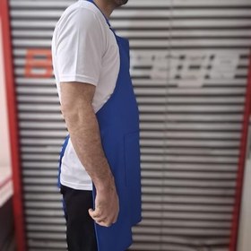 Resim Dery Collection Mutfak Önlüğü, Unisex, Turuncu/Siyah/Mor, Standart, Duck Kumaş, Barista/Kafe/Pastane/Restaurant/Kasap/Kuaför, Sıvı İtici 