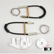 Resim Peugeot 406 8B 8E/F 1995-2004 4/5 Kapı İçin Ön Sağ Cam Kriko Seti 