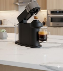 Resim Nespresso Vertuo Next Krups Kapsül Kahve Makinesi – Madalyon Gümüş | Tek Tuşla 5 Farklı Kahve Boyutu 