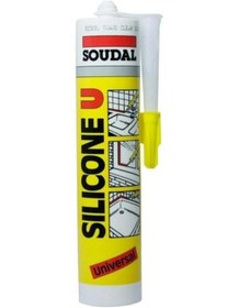 Resim Soudal Şeffaf Silikon 280 Gr 30 Adet Şeffaf 