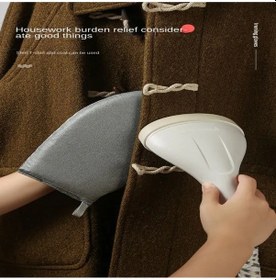 Resim Geeroyoo El Tutan Isıl Dayanıklı Ütü Tahtası - Cep Boyutlu, Kol/saka Ütüleme İçin, Kayganlık Engellici, Konforlu Kullanım 