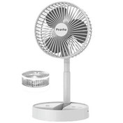 Resim Piranha 5567 Katlanabilir Usb Şarjlı Masaüstü Soğutucu Mini Fan / 3 Kademe Hız Ayarlı Vantilatör 