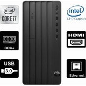 Resim Hp Protower 290 G9 Intel I7-12700KF 6B2U8EA-162 32GB 1tb Intel UHD Grafik Kartı 770 Freedos Masaüstü Bilgisayar 