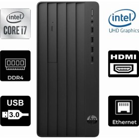 Resim Hp Protower 290 G9 Intel I7-12700KF 6B2U8EA-162 32GB 1tb Intel UHD Grafik Kartı 770 Freedos Masaüstü Bilgisayar 