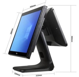 Resim Tiwox Tıwox 18.5" Dokunmatik (Iki Ekranlı) 7650D Core I7 5.nesil 8gb Ram- 128GB Ssd- Fdos Pos Pc 